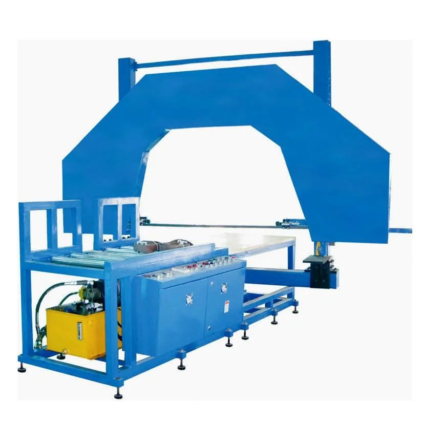 Extrusion Line Auxiliary Equipment Multi Angle Band Saw Cutting Machine