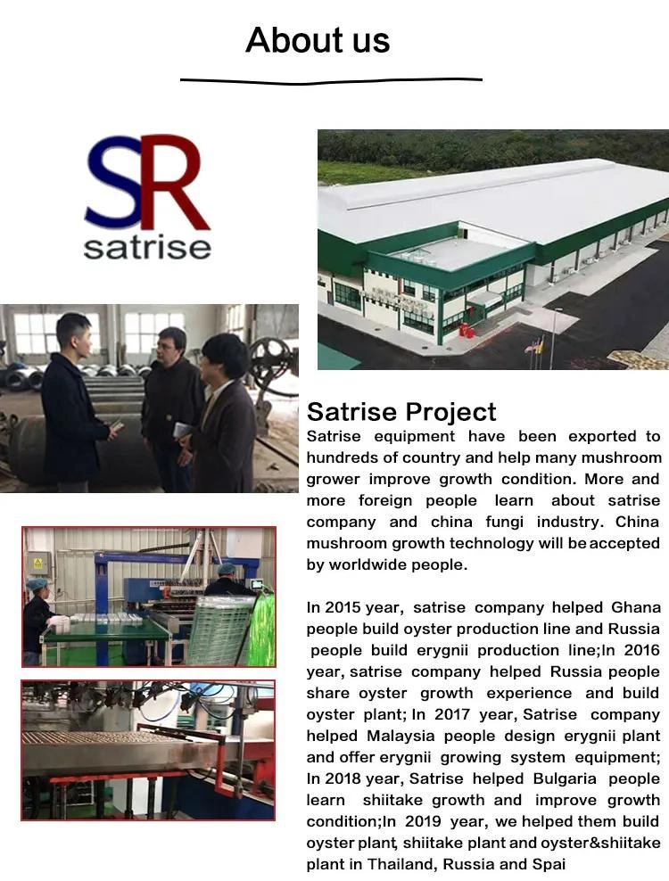 Satrise Mushroom Auxiliary Equipment Water Injection Machine